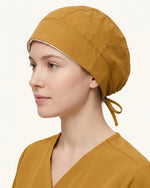 Premium Satin-Lined Scrub Cap Cider