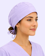 Premium Satin-Lined Scrub Cap Lavender