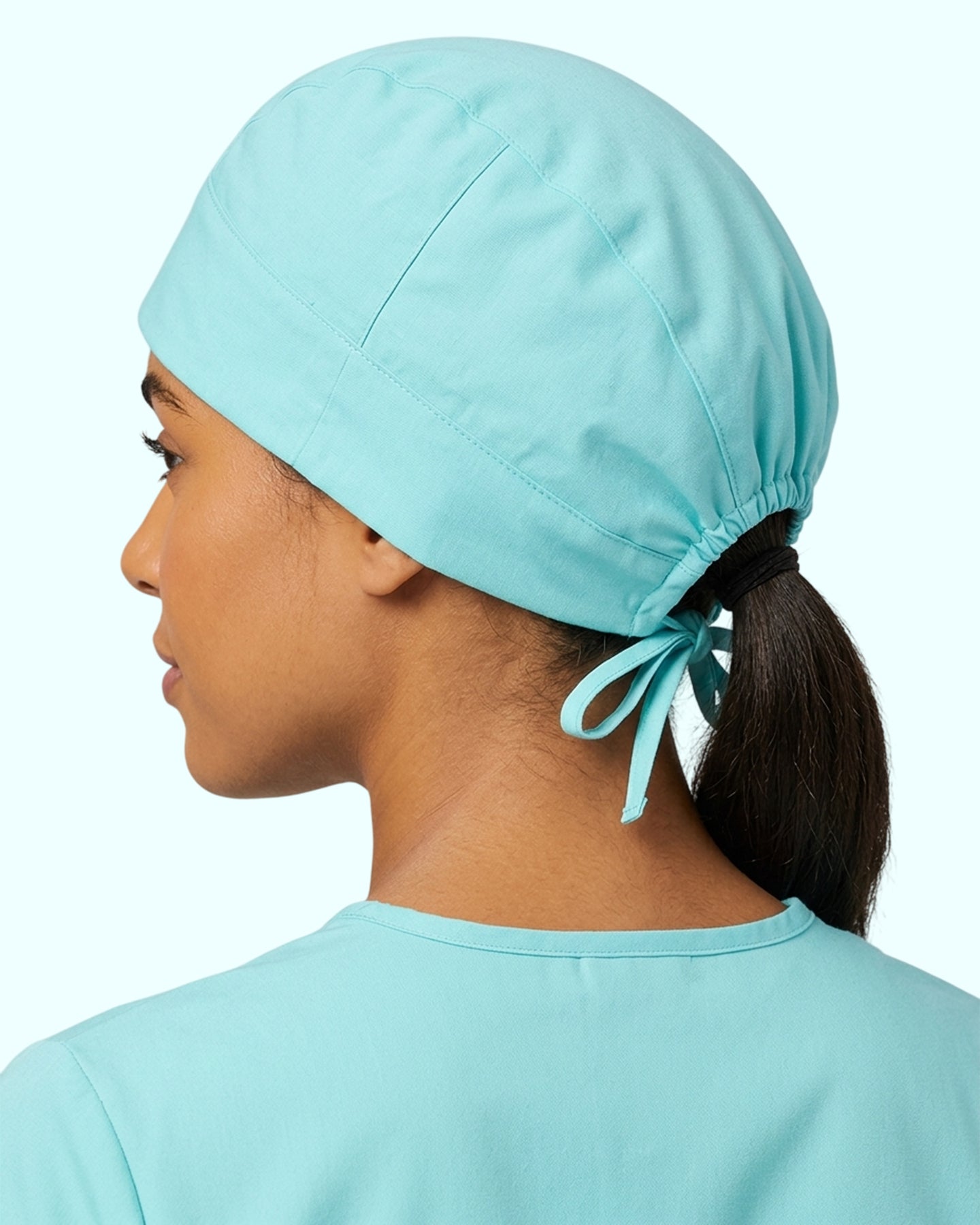 Premium Satin-Lined Scrub Cap Surf