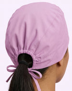 Premium Satin-Lined Scrub Cap Lilac