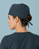 Premium Satin-Lined Scrub Cap Dark Harbor