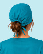 Premium Satin-Lined Scrub Cap Marina