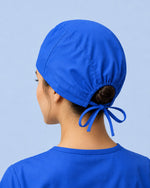 Premium Satin-Lined Scrub Cap Royal Blue