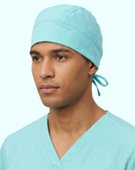 Premium Satin-Lined Scrub Cap Surf