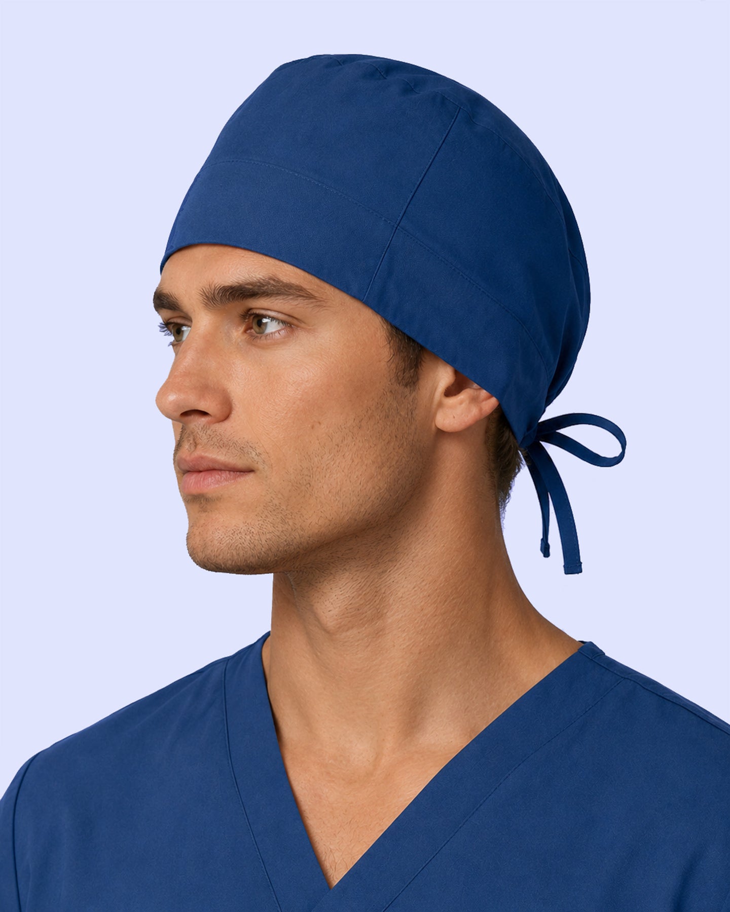 Premium Satin-Lined Scrub Cap Ocean