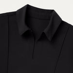 Women’s Slim Fit Modern Polo Scrub Top with 1 Chest Pocket and Button Placket