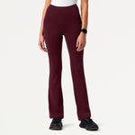 Women’s Ultra-Soft Yoga-Inspired Scrub Pants with Stretch Waistband and Tapered Leg