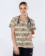 A Lot Can Happen In 3 Days Scrub Top - Scrubloop
