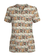 A Lot Can Happen In 3 Days Scrub Top - Scrubloop