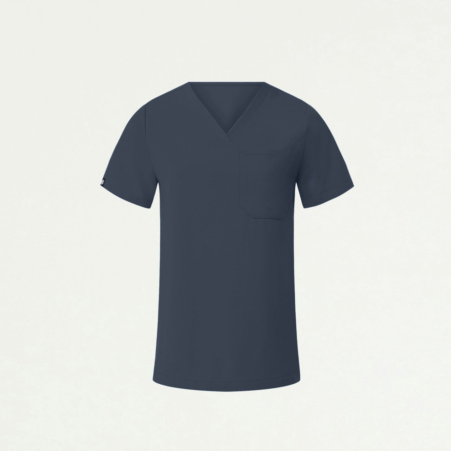 Women’s Slim Fit Tuckable V-Neck Scrub Top with 1 Chest Pocket and Stretch Panels