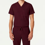 Men’s Classic Fit Everyday Scrub Top with 1 Chest Pocket