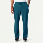 Men’s Straight-Leg Everyday Scrub Pants with 6 Functional Pockets