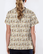 Adorable Goose Holiday Medical Scrub Top - Scrubloop