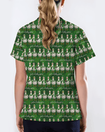 Adorable Just A Lucky Goose Medical Scrub Top - Scrubloop