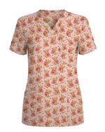 Adorable Teddy Bear Nurse Valentine Scrub Top - Scrubloop
