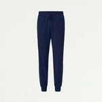 Men’s Classic Fit Utility Jogger Scrub Pants with 8 Pockets and Drawstring Waist