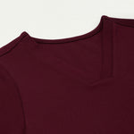 Women’s Slim Fit Soft Stretch V-Neck Scrub Top with 2 Pockets and Side Vents