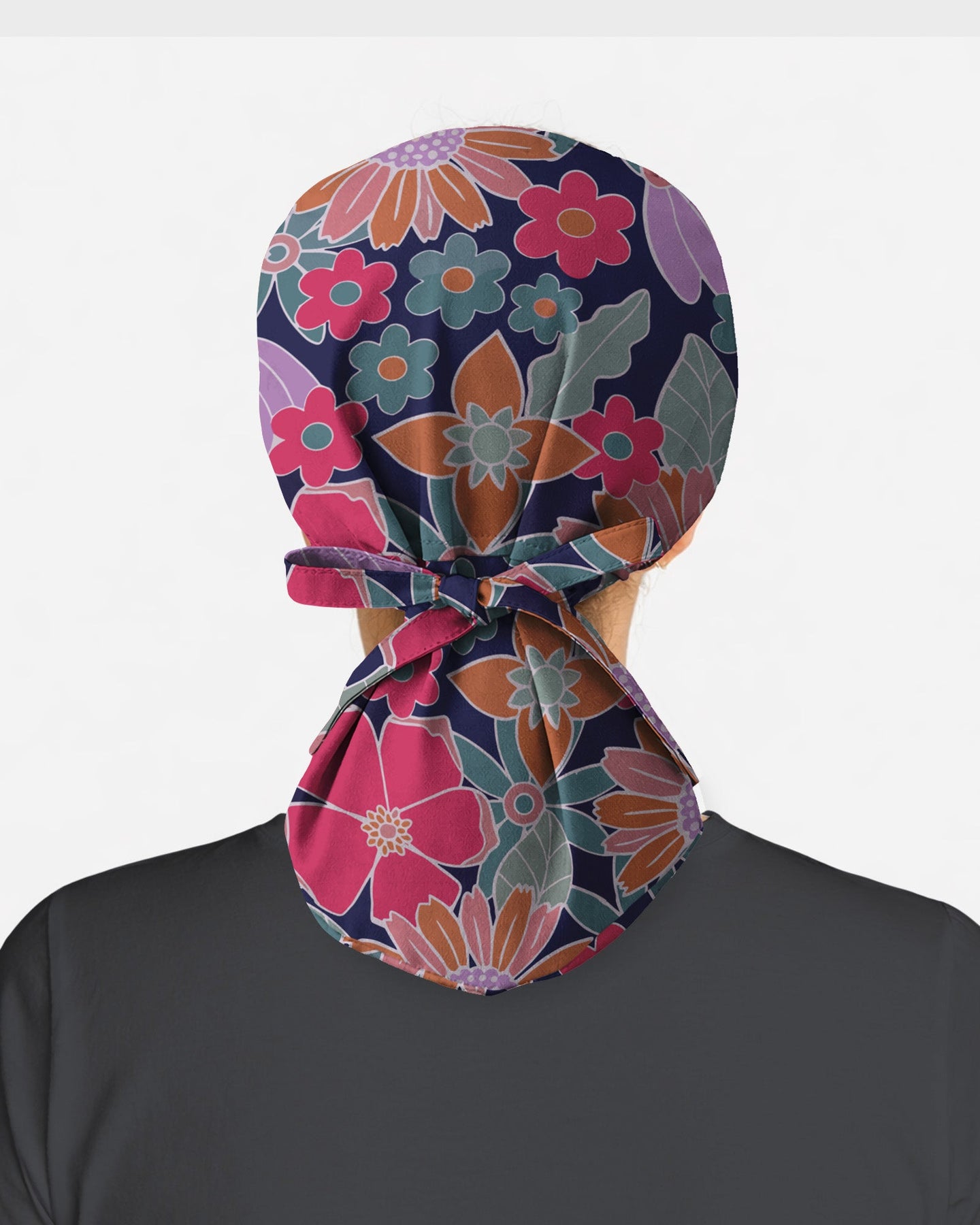 Blooming Garden Breeze Scrub Cap - Scrubloop