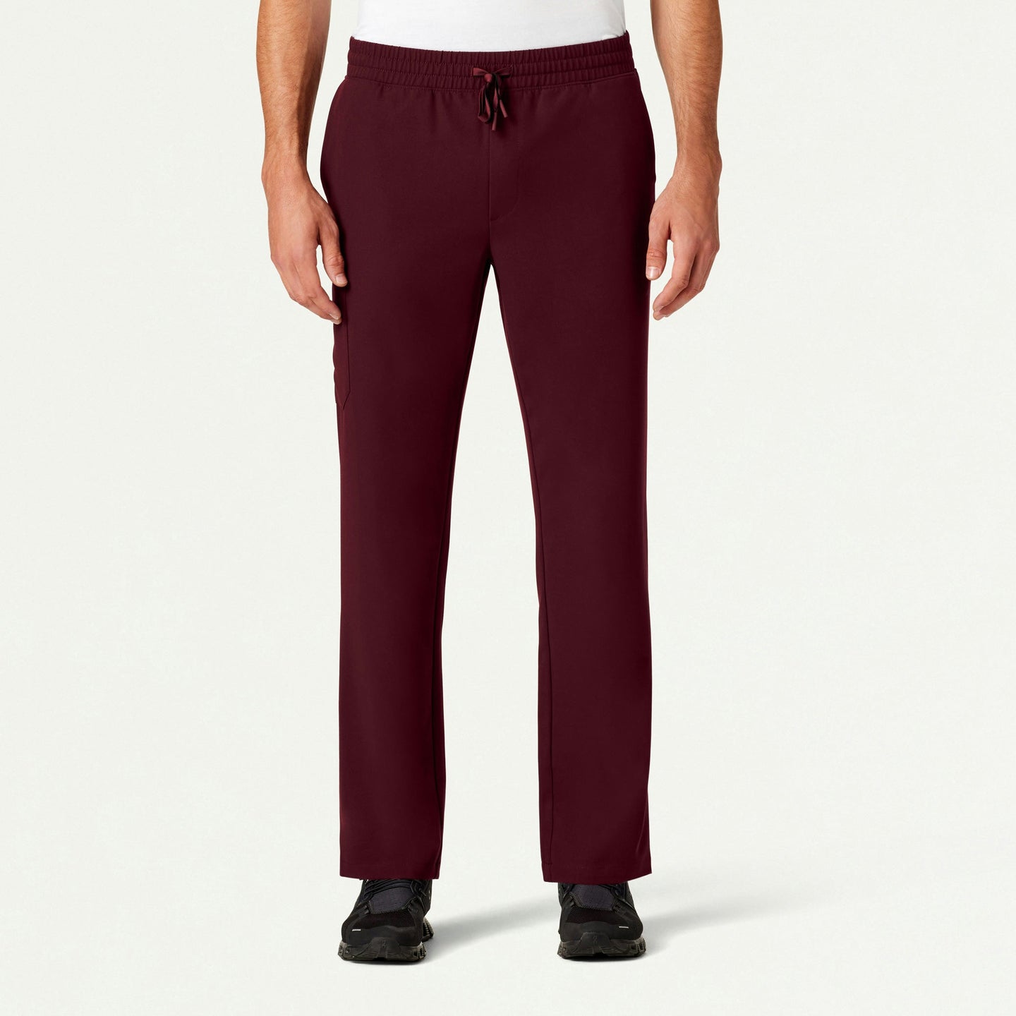 Men’s Straight-Leg Everyday Scrub Pants with 6 Functional Pockets
