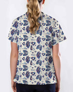 Celestial Heart & Lung Nursing Scrub Top - Scrubloop