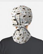 Coffee Cat Healthcare Art Scrub Cap - Scrubloop