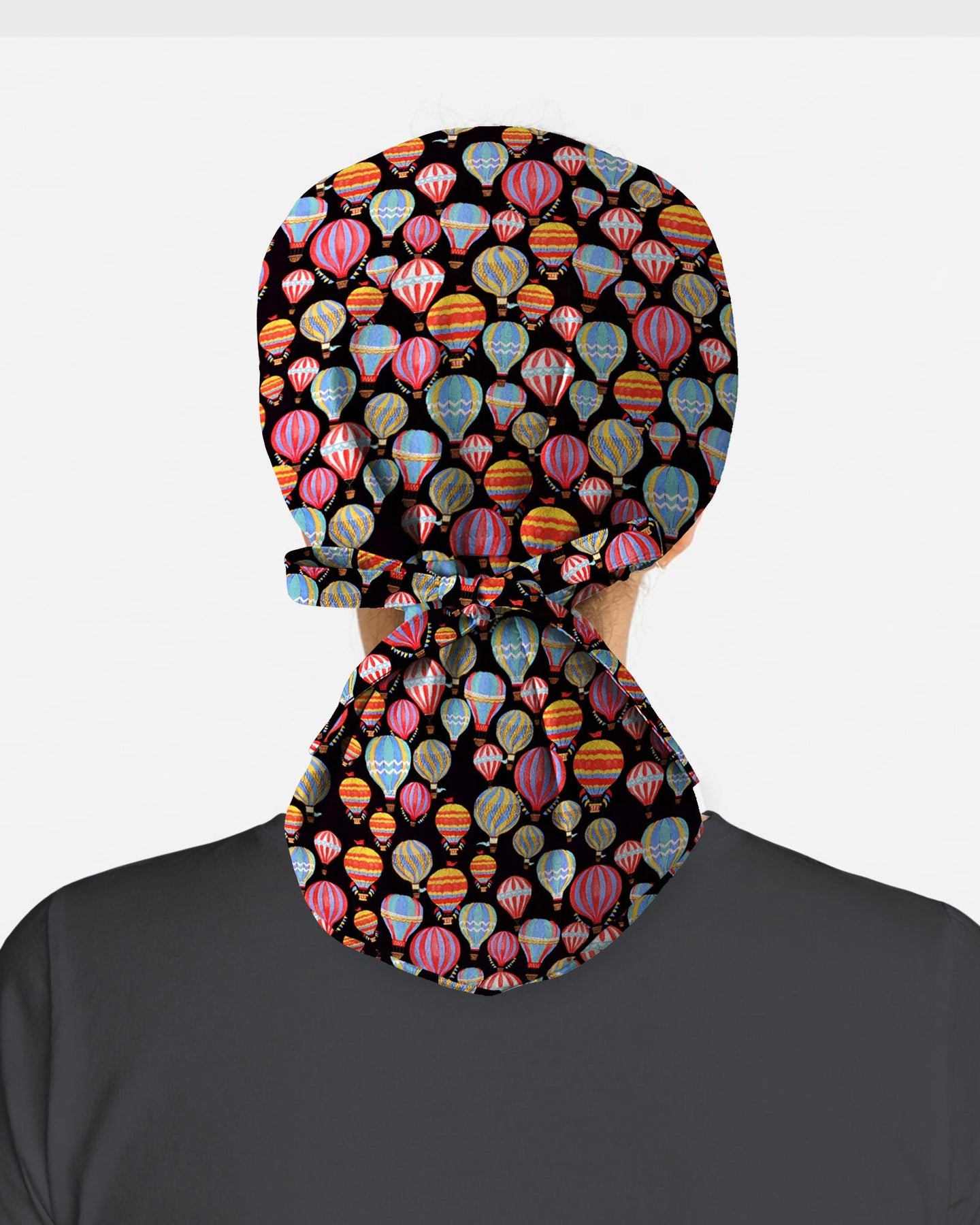 Colorful Hot Air Balloons Scrub Cap - Scrubloop