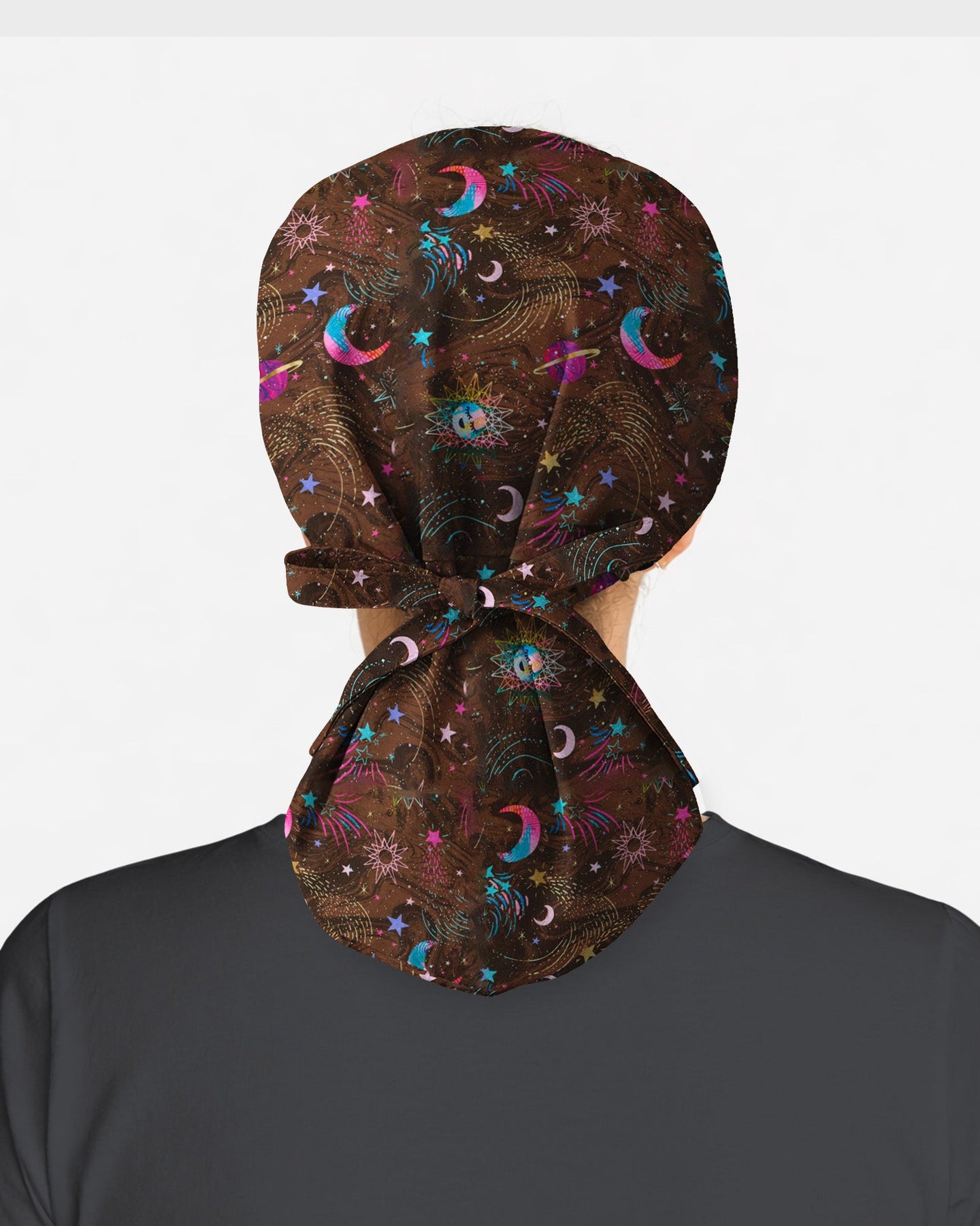 Cosmic Night Sky Scrub Cap - Scrubloop