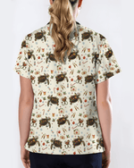 Cute Christmas Turtle Medical Scrub Top - Scrubloop