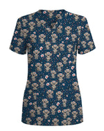 Cute Nurse Koala Medical Scrub Top - Scrubloop