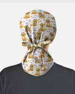Cute Puppy Nurse Medical Scrub Cap - Scrubloop