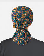 Cute Squirrel Meadow Scrub Cap - Scrubloop