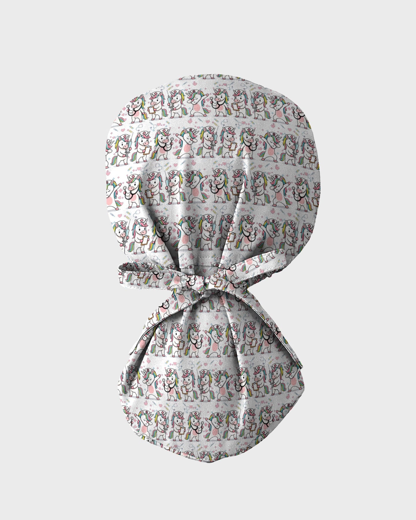 Cute Unicorn Magical Care Dream Charm Scrub Cap - Scrubloop