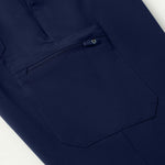Men’s Classic Fit Utility Jogger Scrub Pants with 8 Pockets and Drawstring Waist