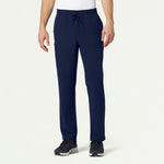 Men’s Straight-Leg Everyday Scrub Pants with 6 Functional Pockets