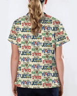 Festive Santa Rudolph Frosty Scrub Top - Scrubloop