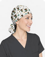 Funny Dachshund Nurse Scrubs Holiday Scrub Cap - Scrubloop