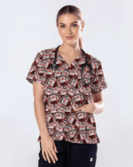 Funny Diet Coke IV Bag Nurse Scrub Top - Scrubloop