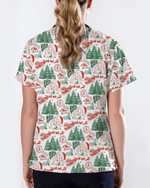 Funny Ho Ho Ho Babies Christmas Scrub Top - Scrubloop