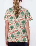 Funny Ho Ho Ho Babies Christmas Scrub Top - Scrubloop