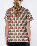 Funny Silent Night Medical Christmas Scrub Top - Scrubloop