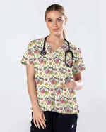 Funny Stay Sharp Nurse Medical Scrub Top - Scrubloop