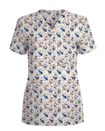 Goose America Medical Women Scrub Top - Scrubloop