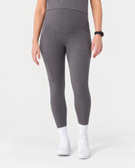 Maternity Scrub Legging Heather Gray