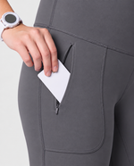 Maternity Scrub Legging Heather Gray