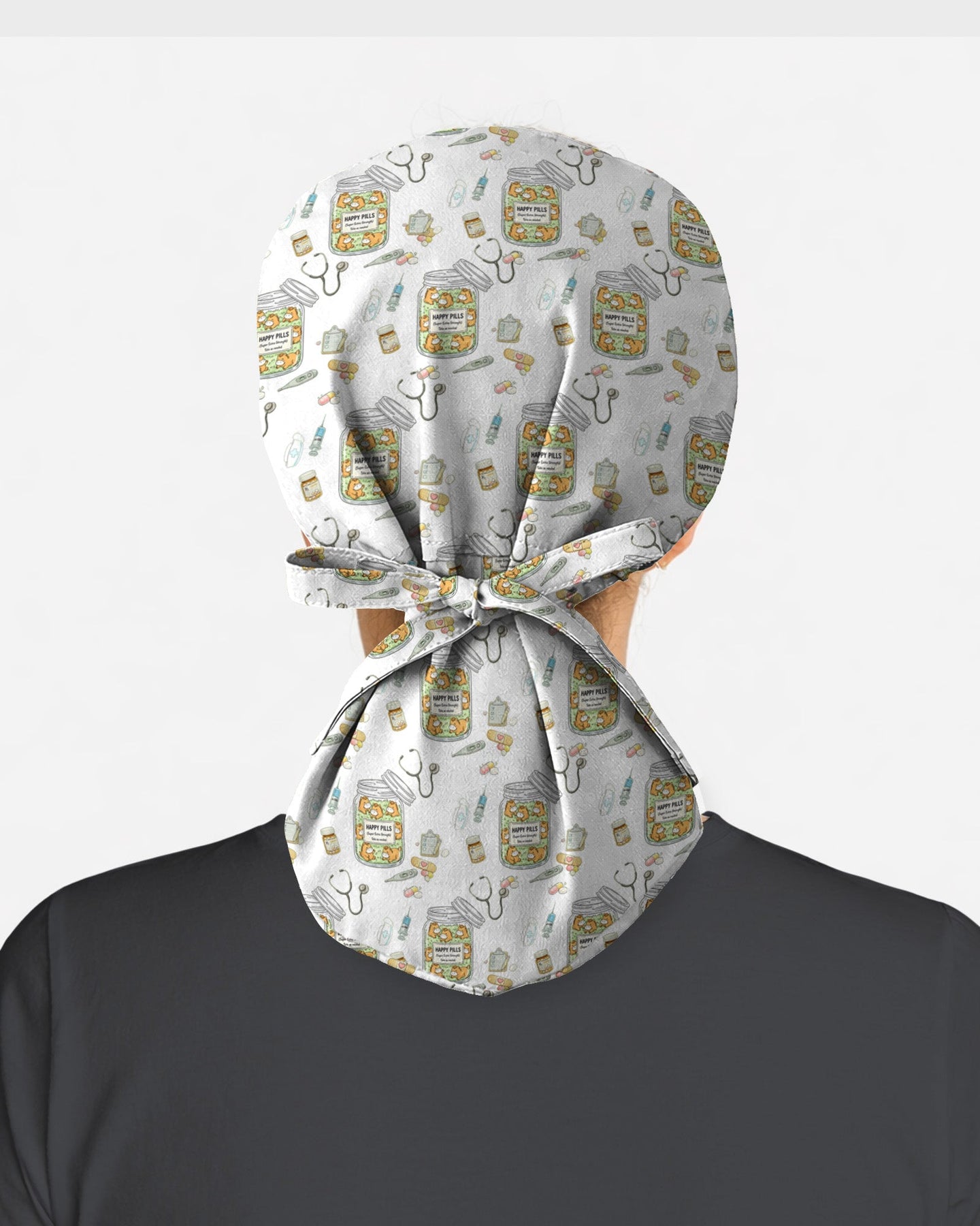 Happy Pills Horse Medical Scrub Cap - Scrubloop