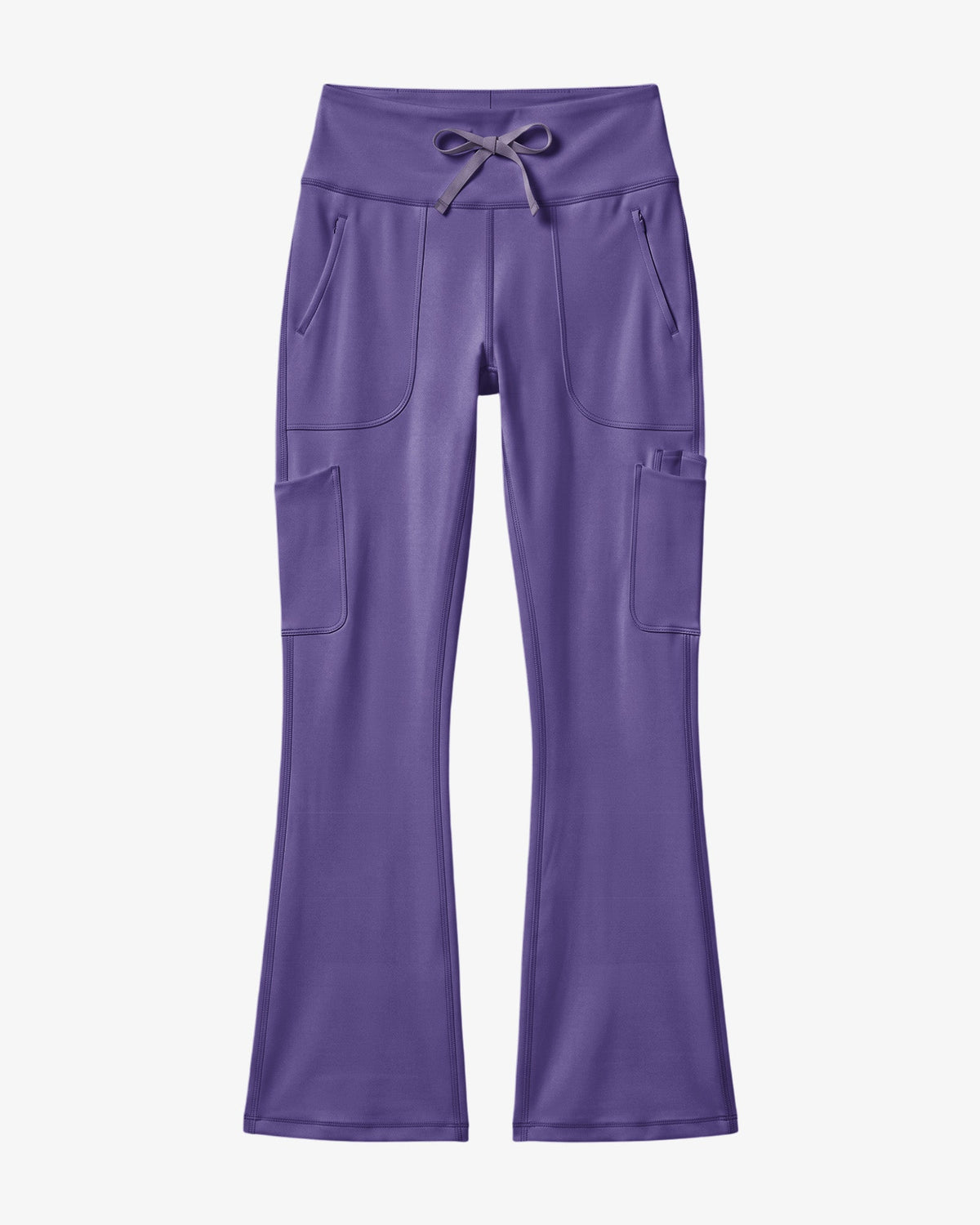 High-Rise Flare Scrub Legging Amethyst - Scrubloop