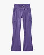 High-Rise Flare Scrub Legging Amethyst - Scrubloop