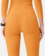 High-Rise Flare Scrub Legging Creamsicle - Scrubloop
