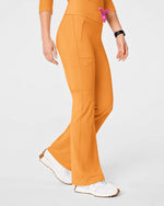 High-Rise Flare Scrub Legging Creamsicle - Scrubloop