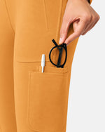 High-Rise Flare Scrub Legging Creamsicle - Scrubloop